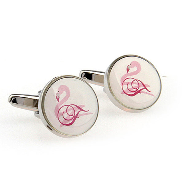 Animals Plants Enamel Dropping Glue Cufflinks