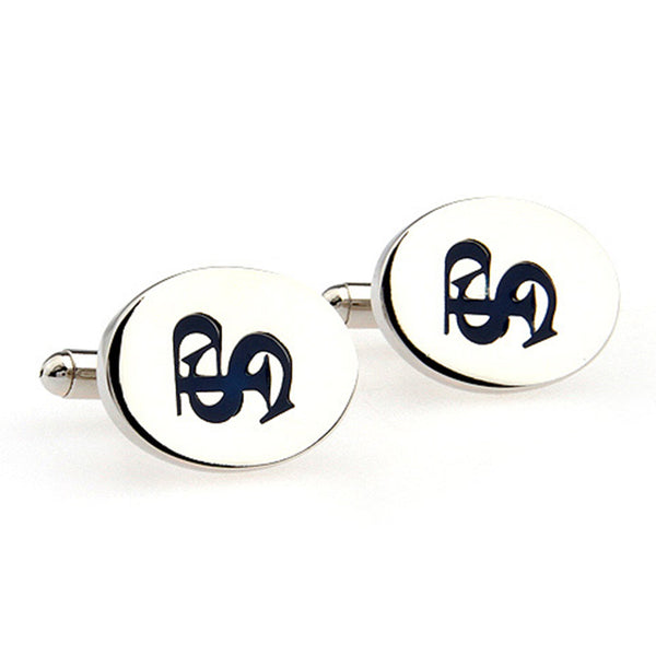 Car Logo Traffic Enamel Dropping Glue Cufflinks