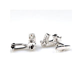 Car Logo Traffic Plain Colour Metal Cufflinks