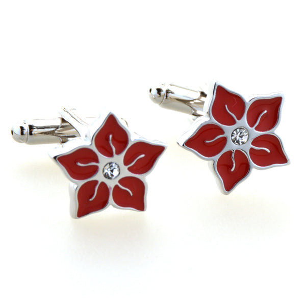 Crystal Zircon Cufflinks