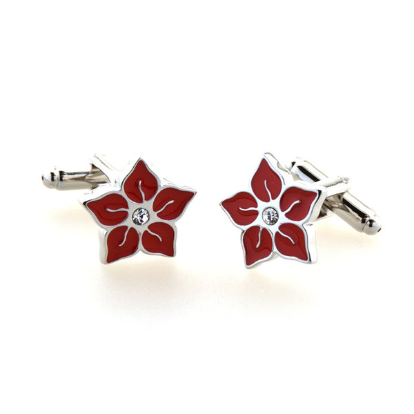 Crystal Zircon Cufflinks