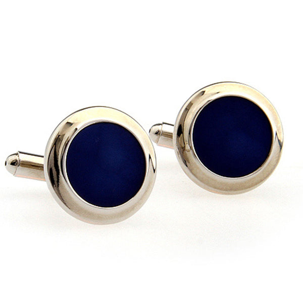 Enamel Dropping Glue Cufflinks