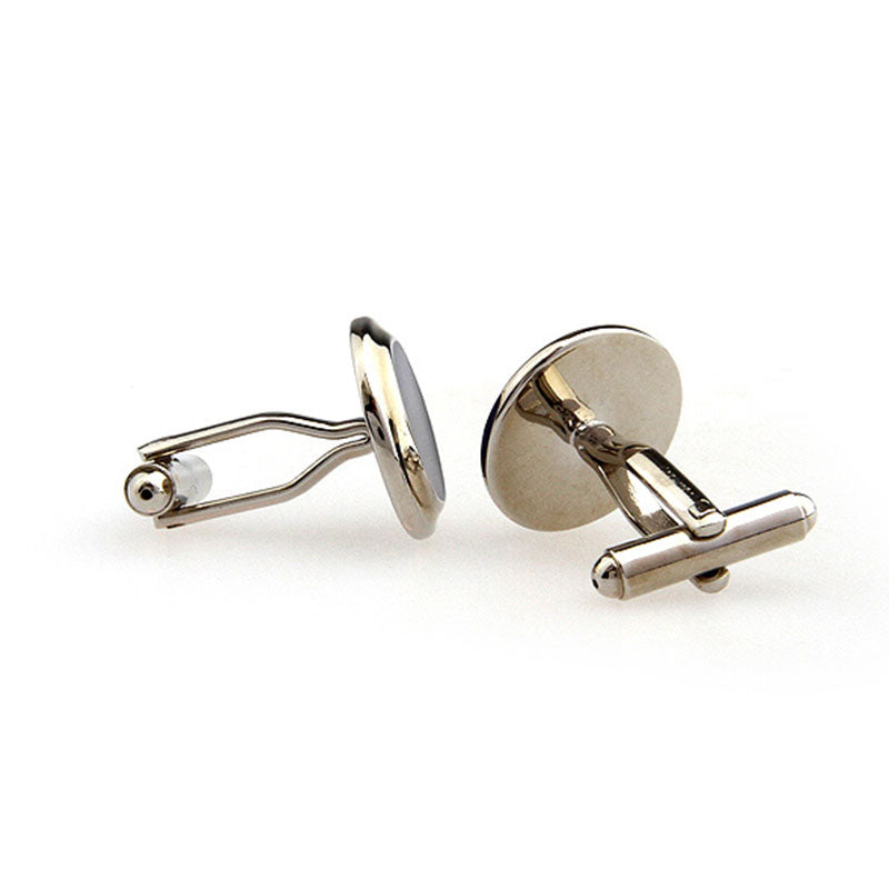 Enamel Dropping Glue Cufflinks