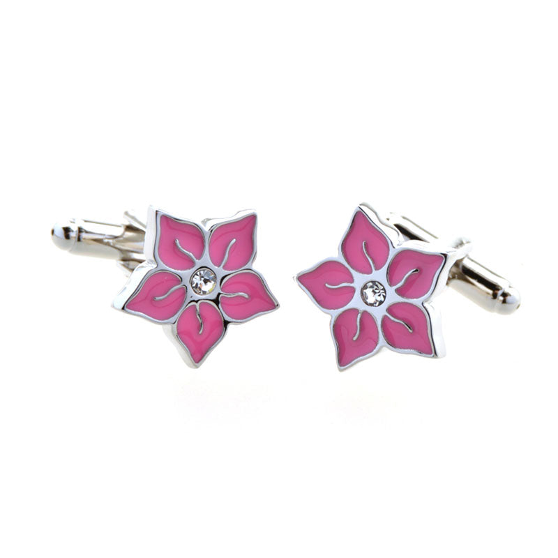 Crystal Zircon Cufflinks