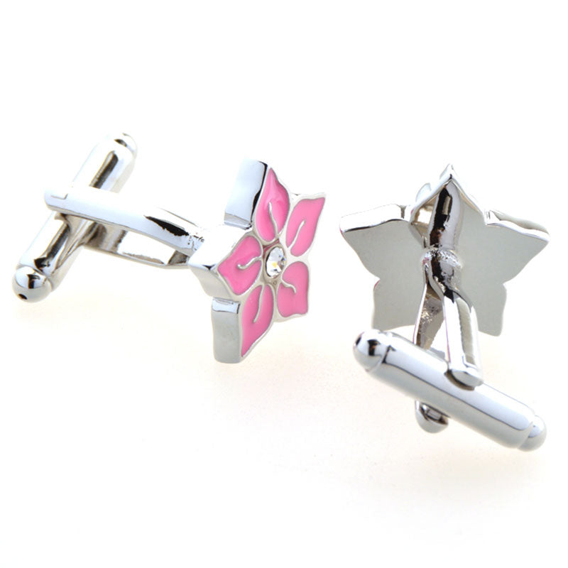 Crystal Zircon Cufflinks