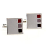 Enamel Dropping Glue Cufflinks