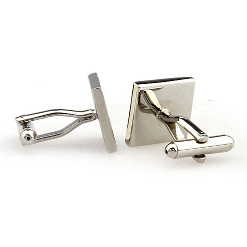 Enamel Dropping Glue Cufflinks