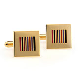 Enamel Dropping Glue Cufflinks