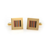 Enamel Dropping Glue Cufflinks