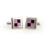 Enamel Dropping Glue Cufflinks