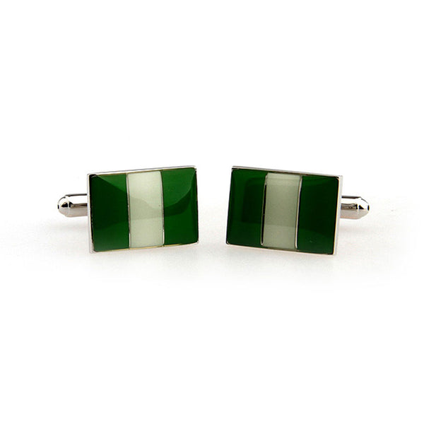 National Flag Music Enamel Dropping Glue Cufflinks