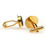 Enamel Dropping Glue Cufflinks