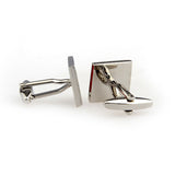 Enamel Dropping Glue Cufflinks