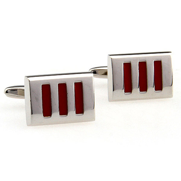 Enamel Dropping Glue Cufflinks