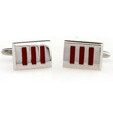 Enamel Dropping Glue Cufflinks