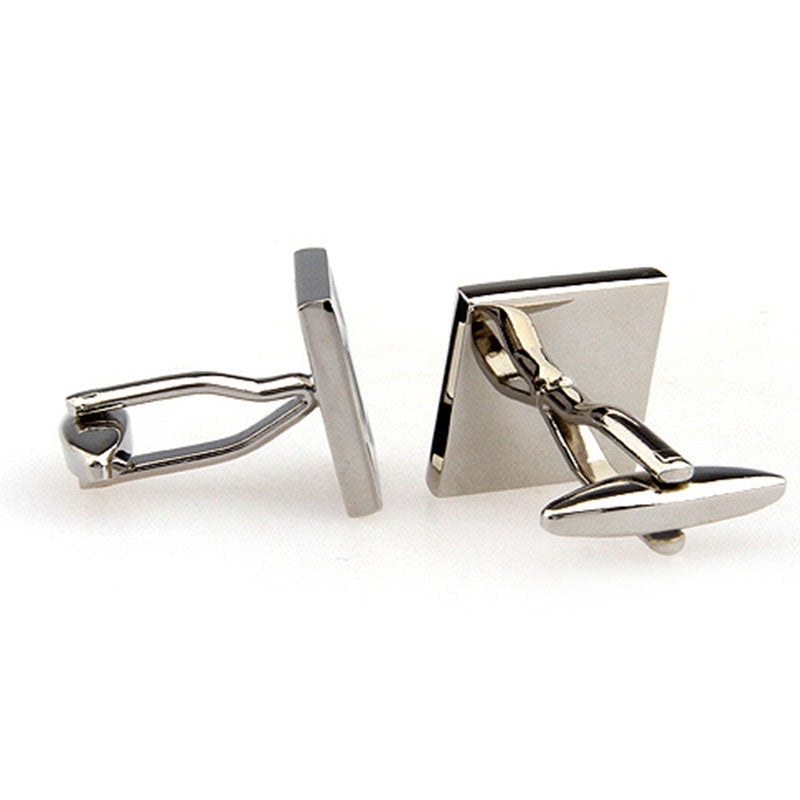 Enamel Dropping Glue Cufflinks