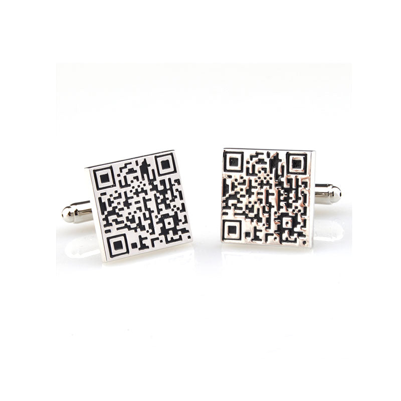 Enamel Dropping Glue Cufflinks