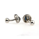 Crystal Zircon Cufflinks