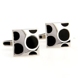 Enamel Dropping Glue Cufflinks