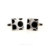 Enamel Dropping Glue Cufflinks