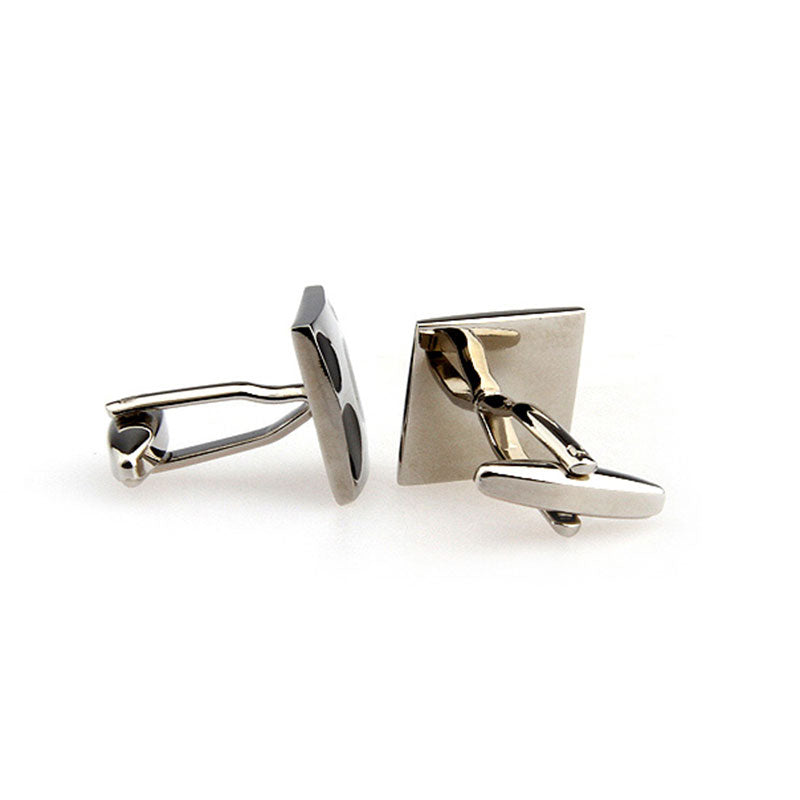 Enamel Dropping Glue Cufflinks