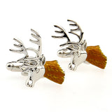 Animals Plants Enamel Dropping Glue Cufflinks