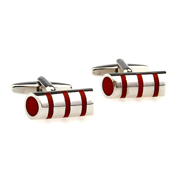 Enamel Dropping Glue Cufflinks