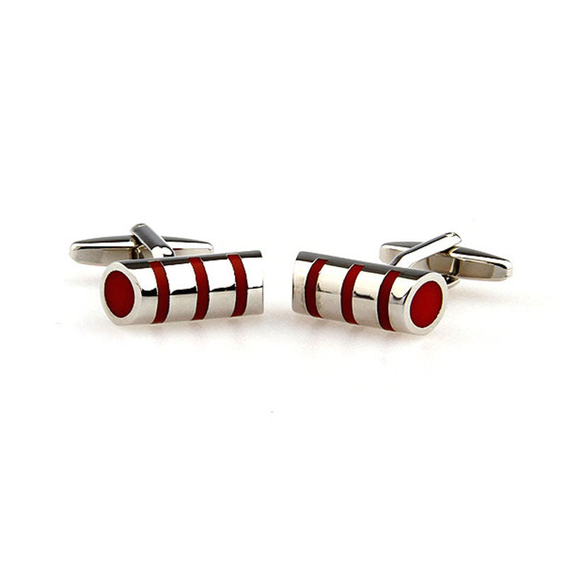 Enamel Dropping Glue Cufflinks