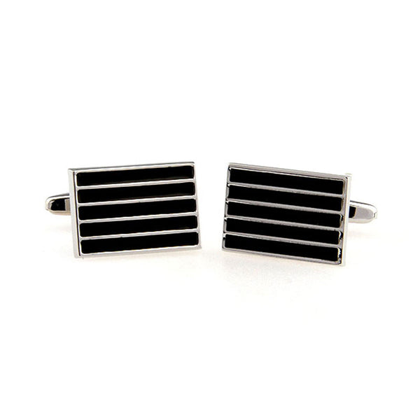 Enamel Dropping Glue Cufflinks