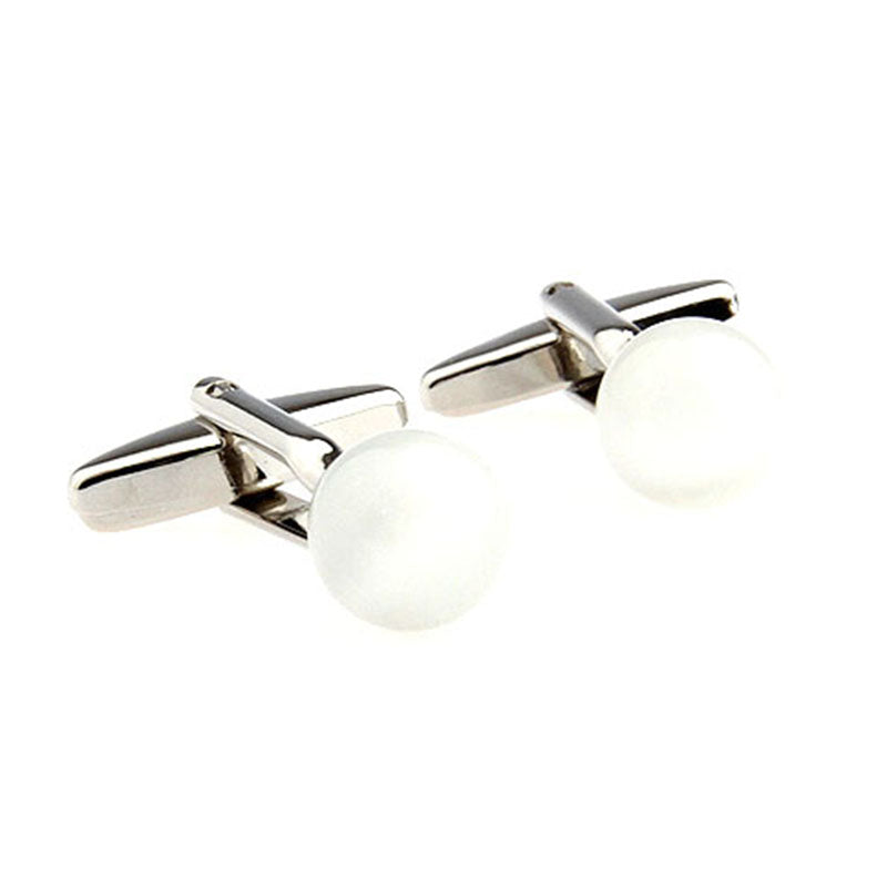 Cateye Glass Cufflinks