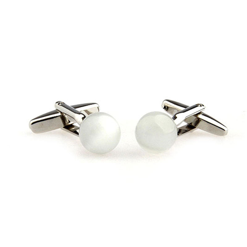 Cateye Glass Cufflinks