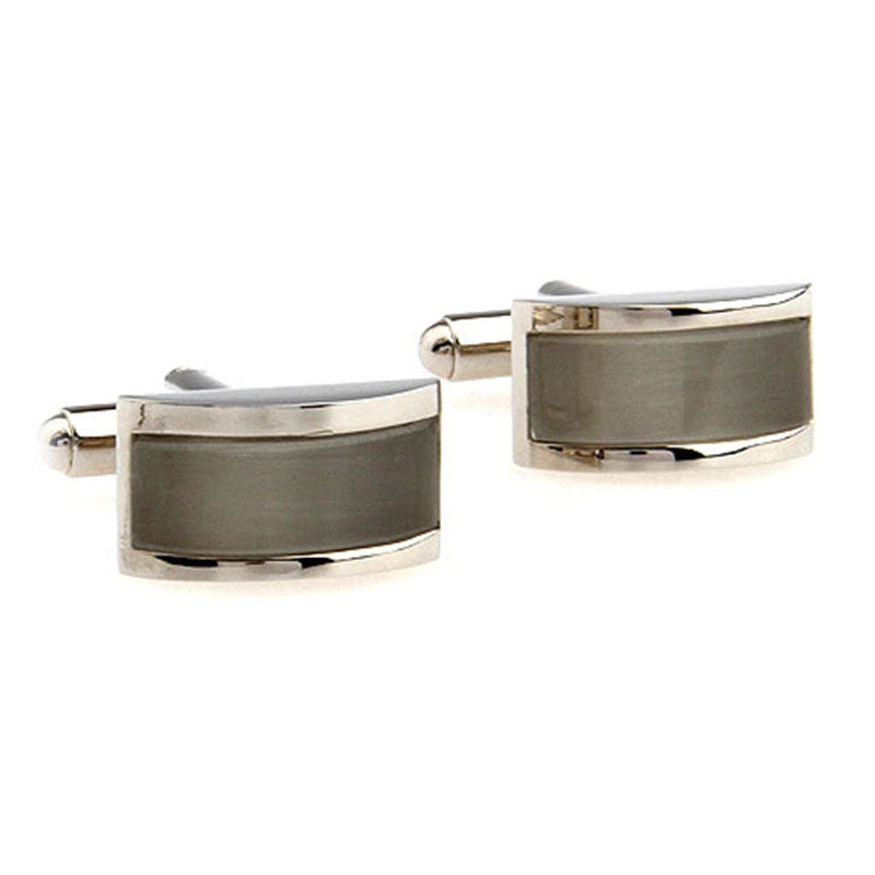 Cateye Glass Cufflinks