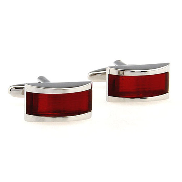 Cateye Glass Cufflinks