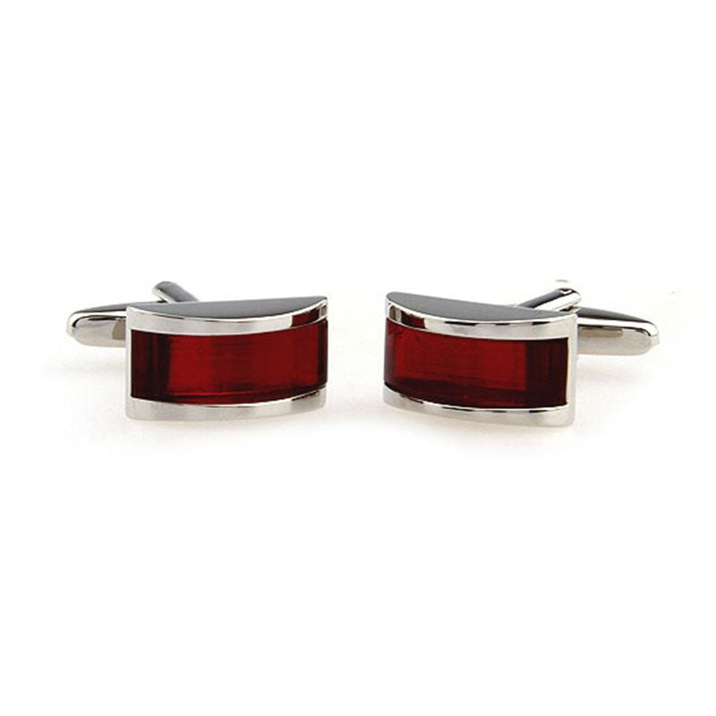 Cateye Glass Cufflinks