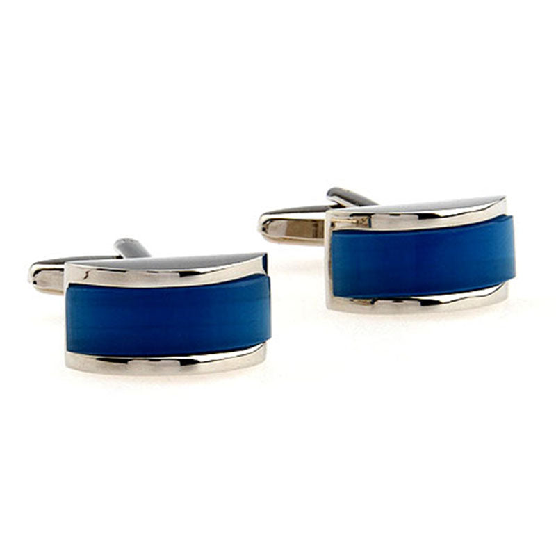 Cateye Glass Cufflinks