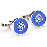 Enamel Dropping Glue Cufflinks