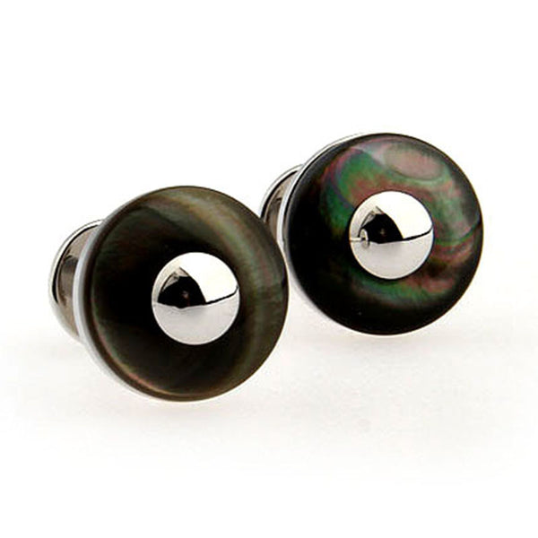 Shells Agate Cufflinks