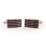 Enamel Dropping Glue Cufflinks