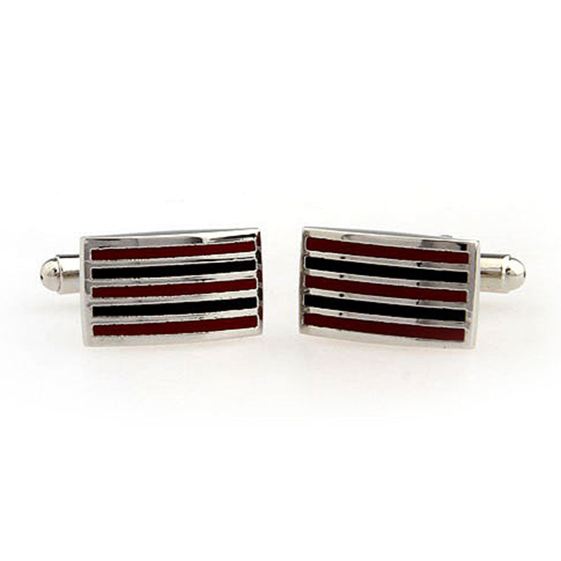 Enamel Dropping Glue Cufflinks