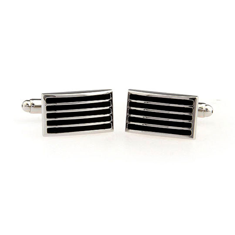 Enamel Dropping Glue Cufflinks