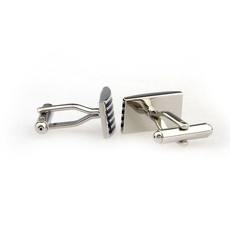 Enamel Dropping Glue Cufflinks