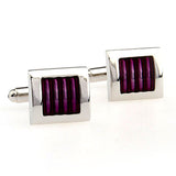 Enamel Dropping Glue Cufflinks