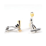 Military Tools Plain Colour Metal Cufflinks