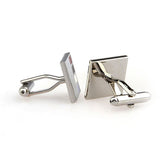 Enamel Dropping Glue Cufflinks