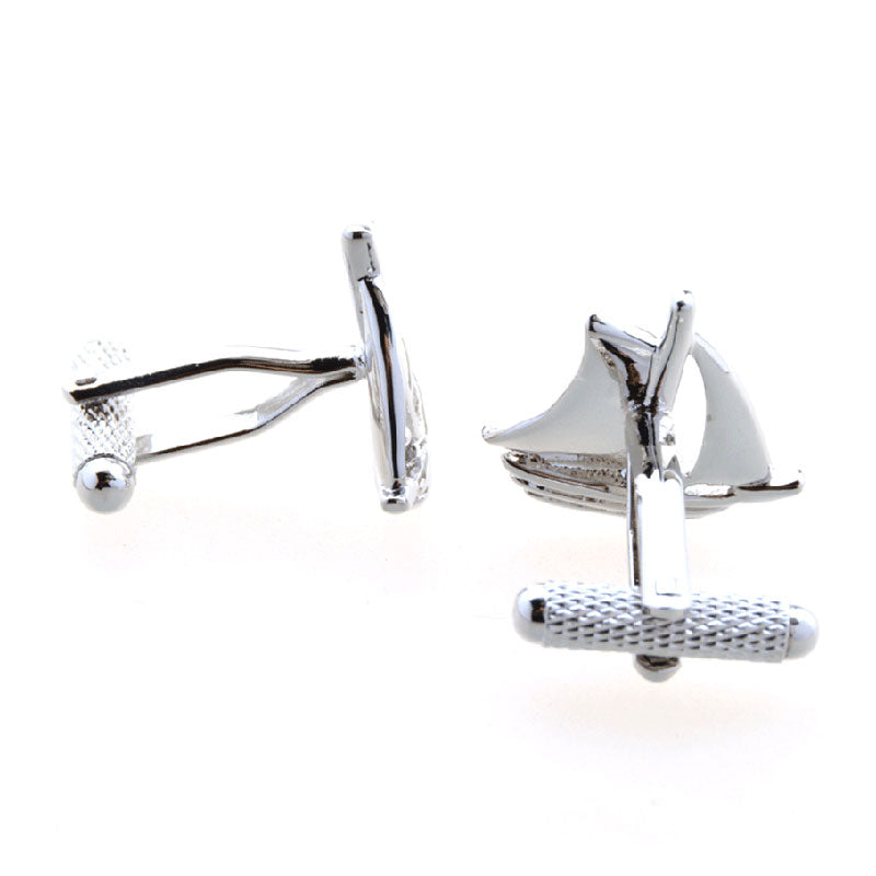 Plain Colour Metal Cufflinks