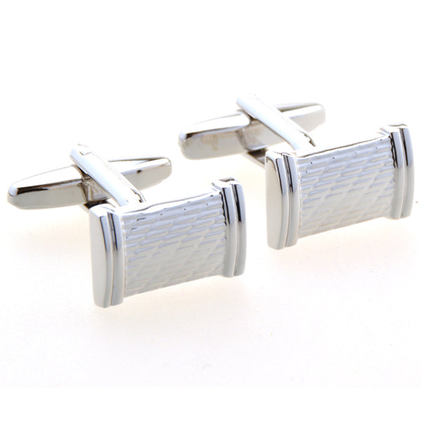 Plain Colour Metal Cufflinks