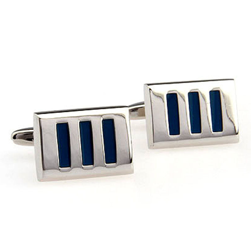 Enamel Dropping Glue Cufflinks