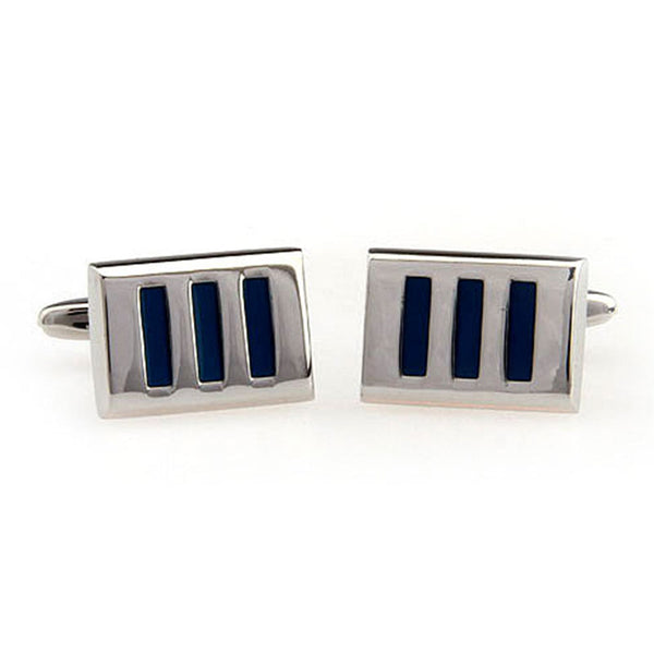 Enamel Dropping Glue Cufflinks