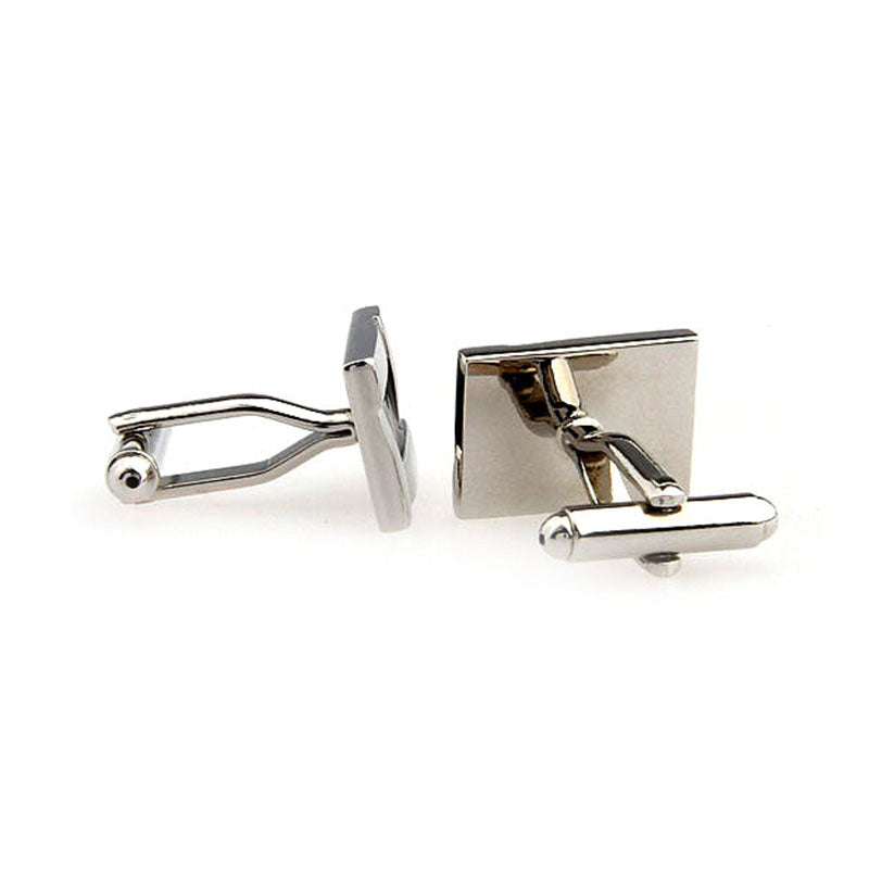 Enamel Dropping Glue Cufflinks