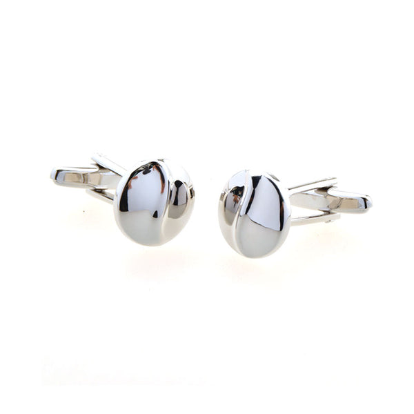 Plain Colour Metal Cufflinks